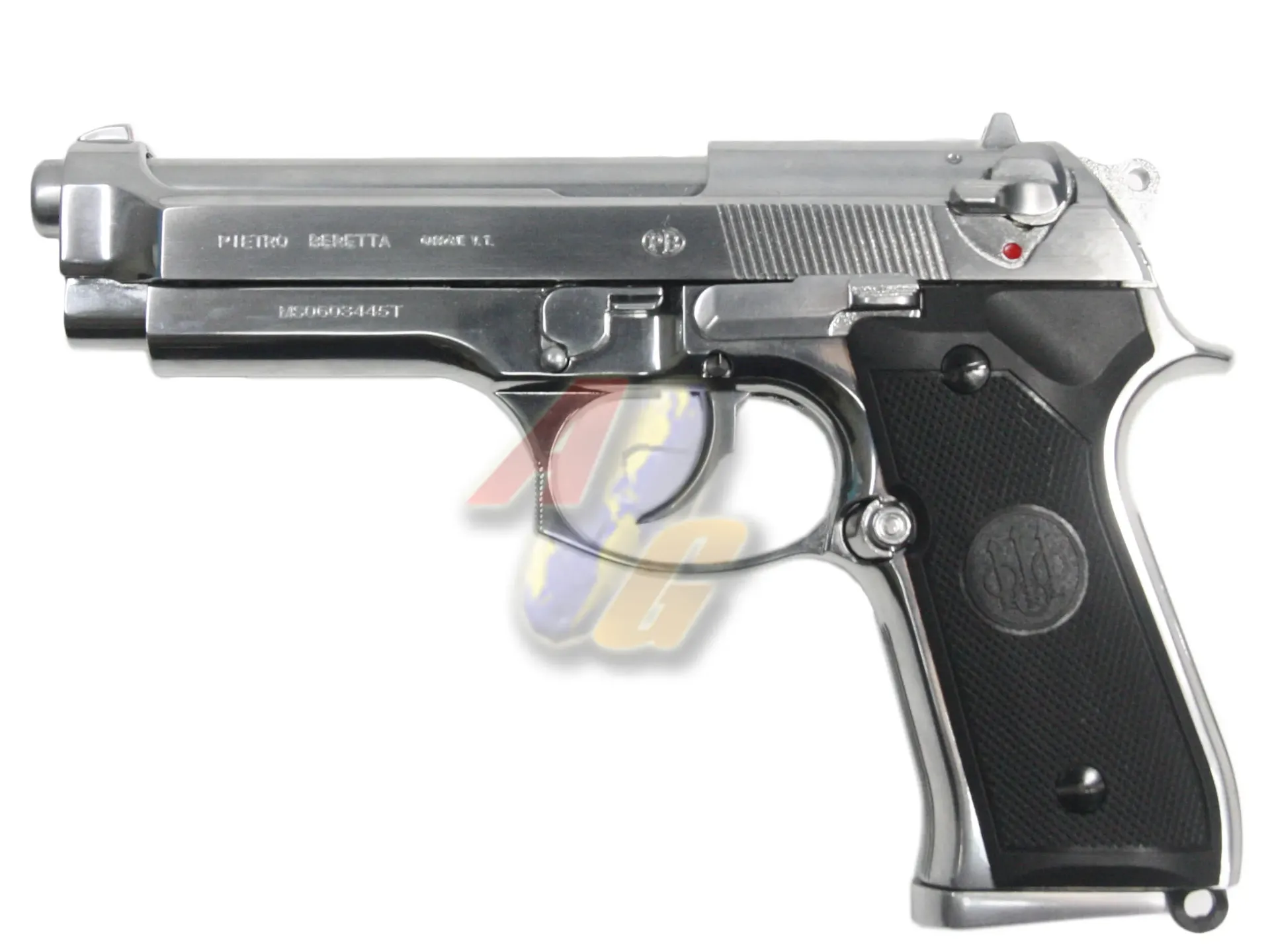 GUN HEAVEN M92FS GBB - Full Marking/ Licensed (Silver) | airsoftglobal